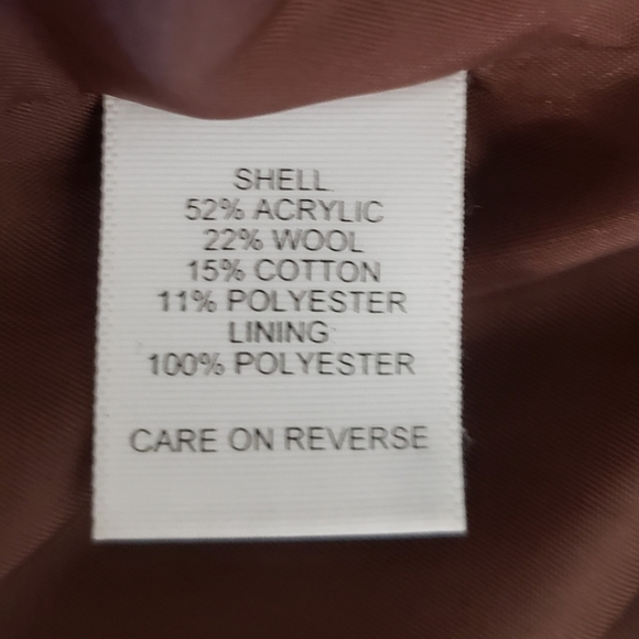 Talbots Vintage Tweed Brown/Tan Blazer - Picture 10 of 10